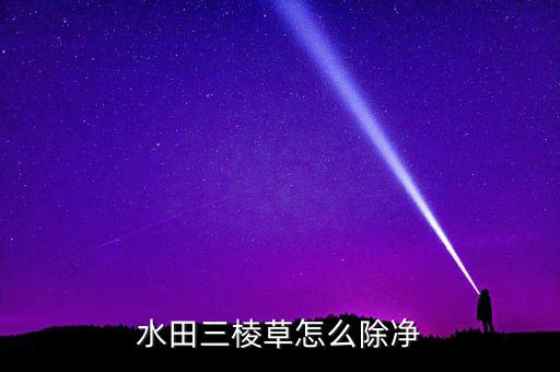 什么農藥殺慈姑,防除野慈姑農藥