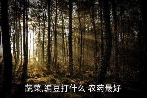蔬菜,編豆打什么 農(nóng)藥最好