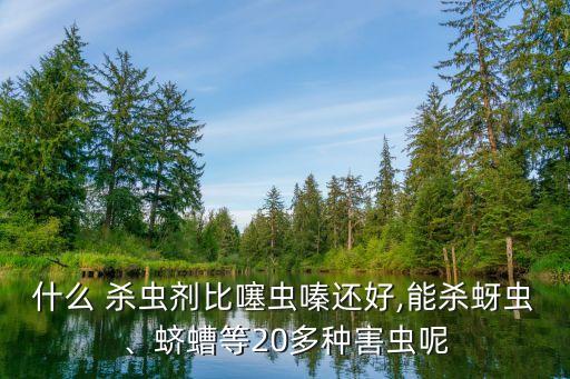 什么農(nóng)藥殺蟲效果最好的,噴農(nóng)藥殺蟲最好時(shí)間