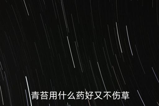 用什么農藥打青苔蟲好使