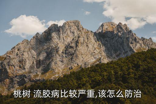 流膠病用什么農(nóng)藥最佳,桃樹流膠用什么農(nóng)藥