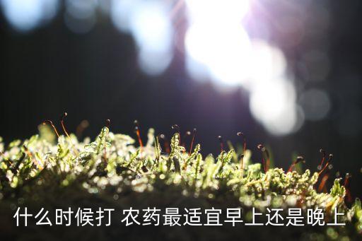 打農藥什么方式最好呢視頻,農藥什么時間打效果最好