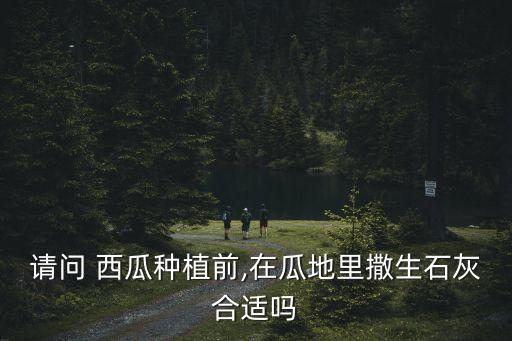 請(qǐng)問(wèn) 西瓜種植前,在瓜地里撒生石灰合適嗎
