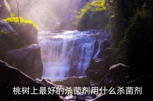 ,桃樹開花打什么農藥好用