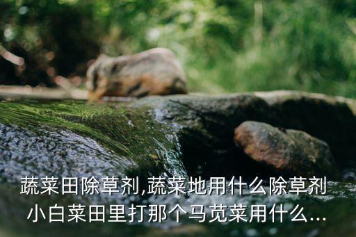 蔬菜田除草劑,蔬菜地用什么除草劑 小白菜田里打那個馬莧菜用什么...