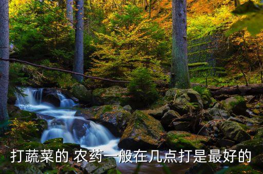 農(nóng)藥什么時間最有效,用什么農(nóng)藥噴毛毛蟲最有效