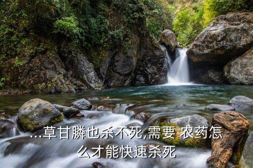高蓋是什么成分的農(nóng)藥,除草劑高蓋是什么成分