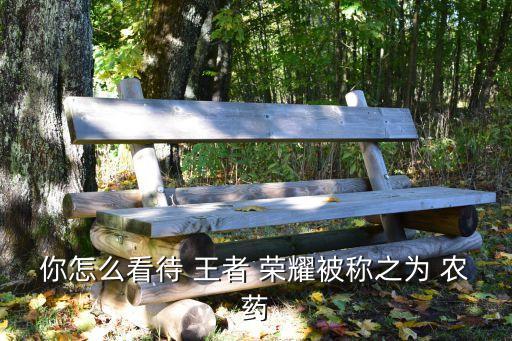 王者榮耀農藥的標簽是什么,打王者農藥是什么意思