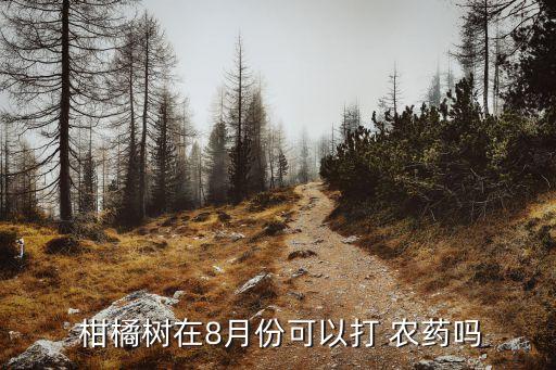 柑橘什么時候噴農藥,柑橘葉面肥什么時候噴