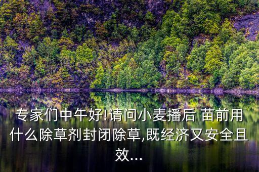 什么農藥防止苗前雜草,防止落果用什么農藥