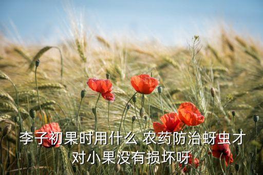 李子什么用什么農藥,李子從什么顏色到什么顏色