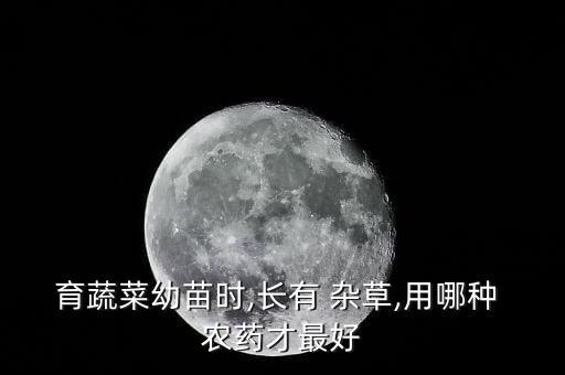 什么農藥出雜草最有效,頑固雜草用什么農藥