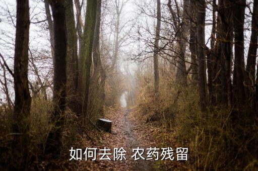 什么洗滌劑可以洗掉農藥,含堿性的洗滌劑可以洗掉農藥