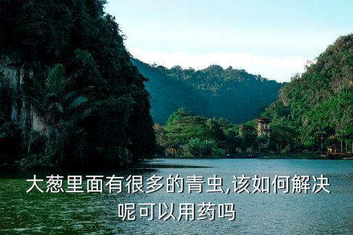  大蔥里面有很多的青蟲,該如何解決呢可以用藥嗎