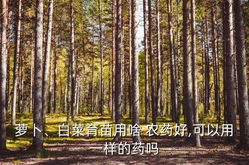 下種子用什么農(nóng)藥,什么農(nóng)藥可以不讓種子發(fā)芽