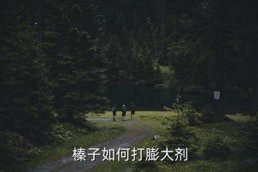  榛子如何打膨大劑