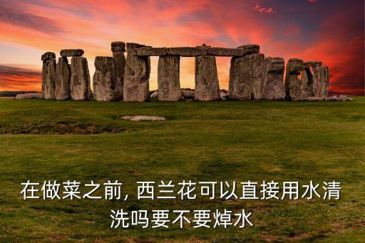 用什么泡西蘭花去農藥,泡西蘭花放什么干凈