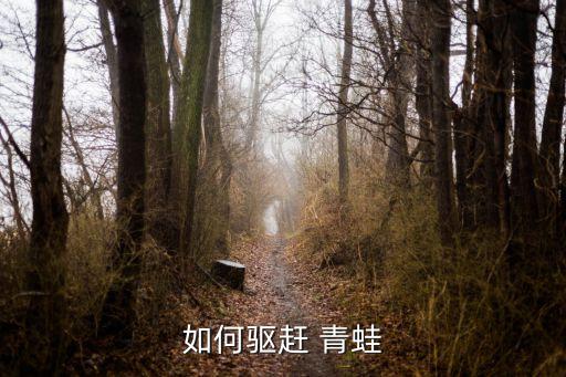 如何驅趕 青蛙