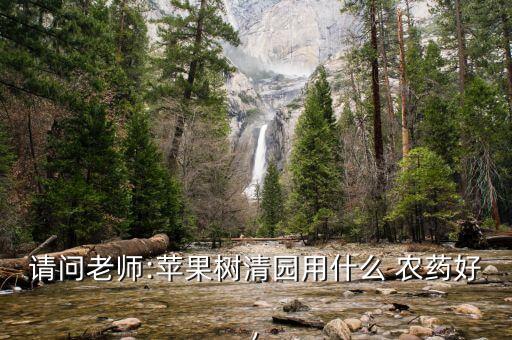 請問老師:蘋果樹清園用什么 農藥好,
