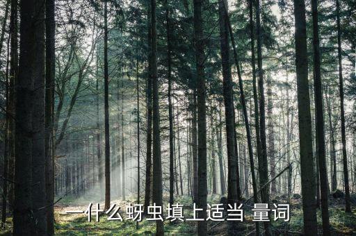 一什么農藥量詞,一條什么填空量詞