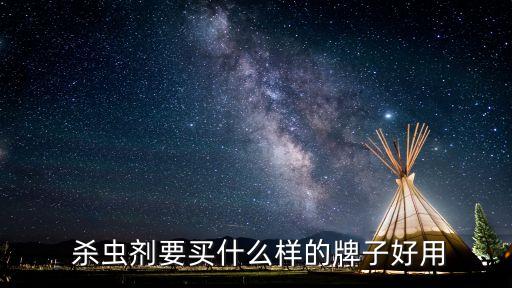  殺蟲(chóng)劑要買(mǎi)什么樣的牌子好用