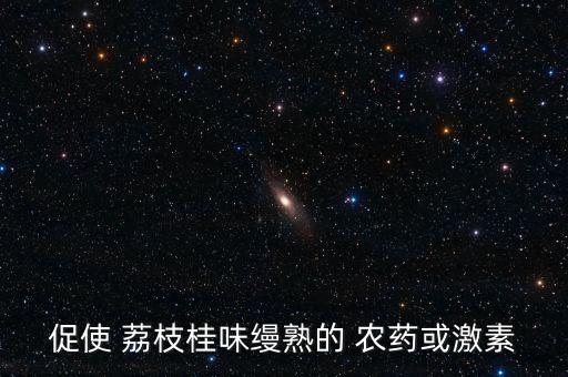 促使 荔枝桂味縵熟的 農(nóng)藥或激素