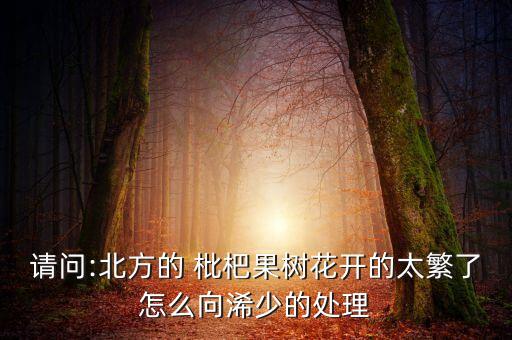 枇杷花謝了打什么農(nóng)藥