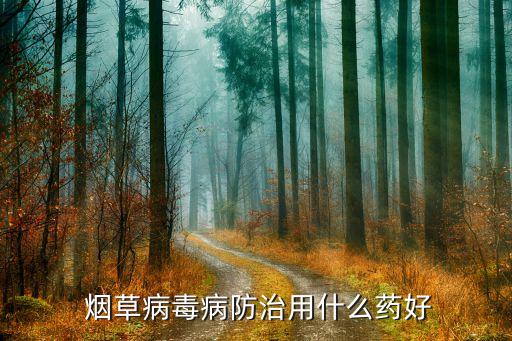  煙草病毒病防治用什么藥好