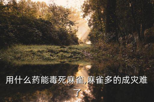 鳥吃什么農藥會死,吃什么農藥五秒死的最快?