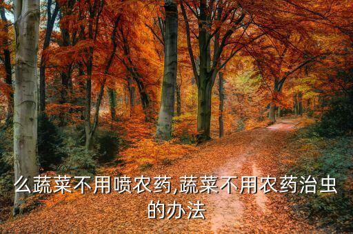 為什么蔬菜不用噴農(nóng)藥,蔬菜不用農(nóng)藥治蟲的辦法