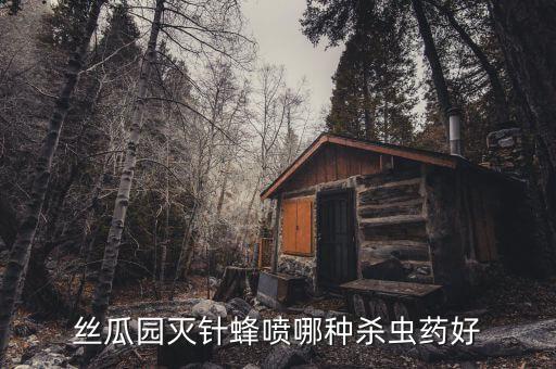 什么農藥防針蜂,對付針蜂的農藥