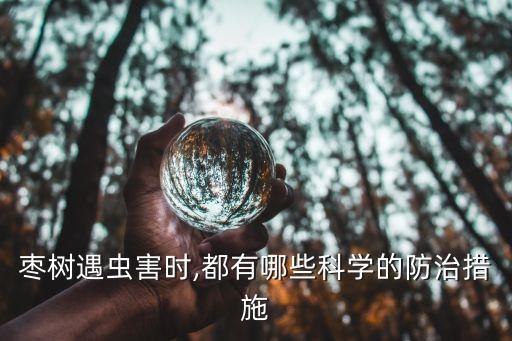 棗樹遇蟲害時,都有哪些科學的防治措施