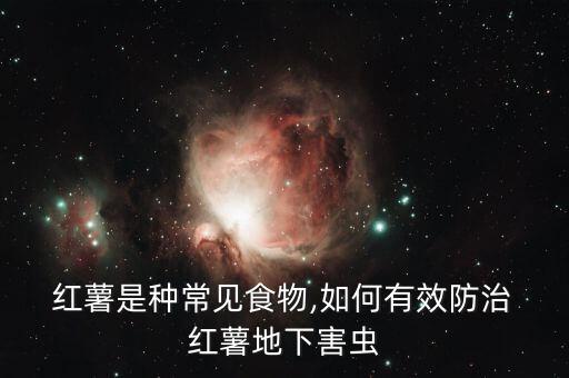 用什么農藥噴紅薯最好,什么樣的紅薯沒農藥