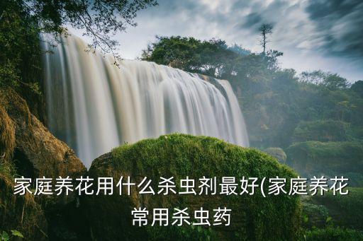 家庭養花用什么殺蟲劑最好(家庭養花常用殺蟲藥