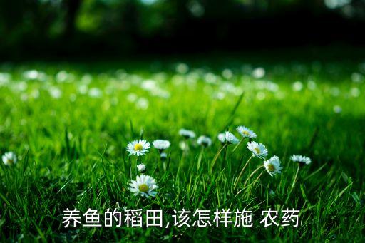 稻谷撒什么農藥好些呢,稻谷打什么農藥