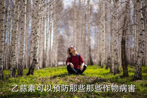 乙蒜素可以預防那些那些作物病害