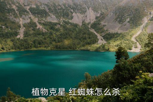 什么農藥澆樹根殺死紅蜘蛛