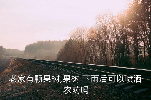 下雨過后用什么農藥,夏天下雨過后有什么景象