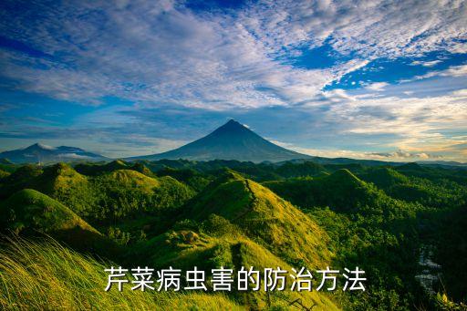  芹菜病蟲害的防治方法