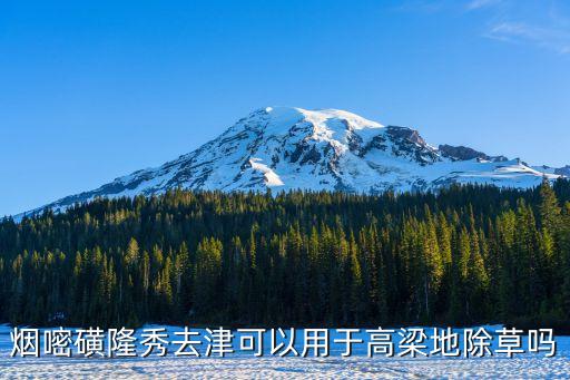 給高粱噴施什么農(nóng)藥,高粱打什么農(nóng)藥效果最好