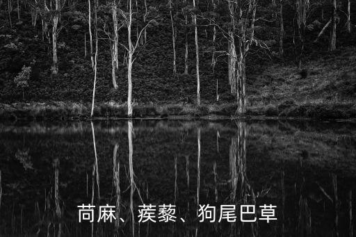 防治苘麻用什么農藥