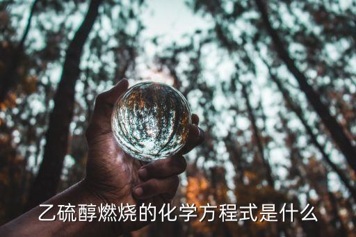 乙硫醇燃燒的化學(xué)方程式是什么