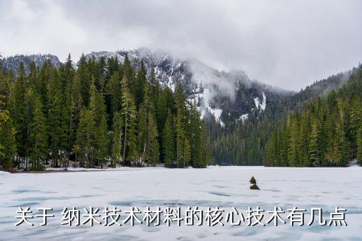 關于 納米技術材料的核心技術有幾點