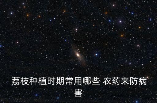 荔枝花期打點(diǎn)什么農(nóng)藥