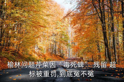農(nóng)藥殘留超標(biāo)屬于什么案件