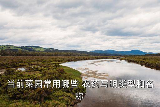 現在打農藥用什么藥品,現在有什么農藥