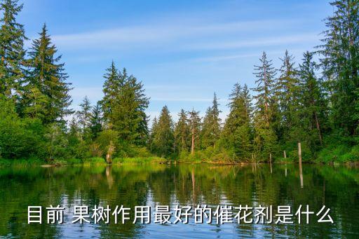 目前 果樹作用最好的催花劑是什么