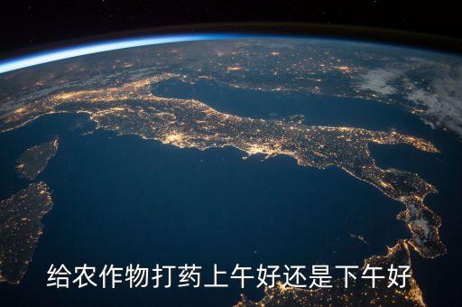 上午什么時間噴灑農藥好,噴灑農藥的工具叫什么