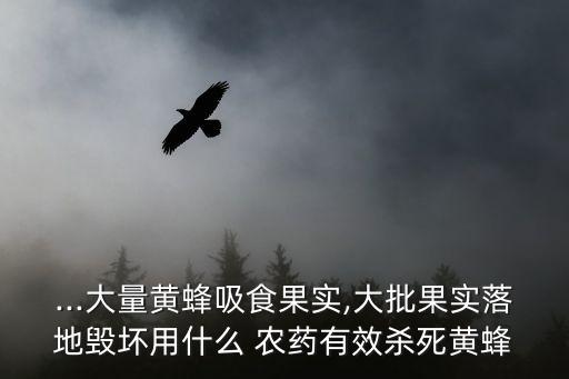 瓜有蜂針用什么農藥