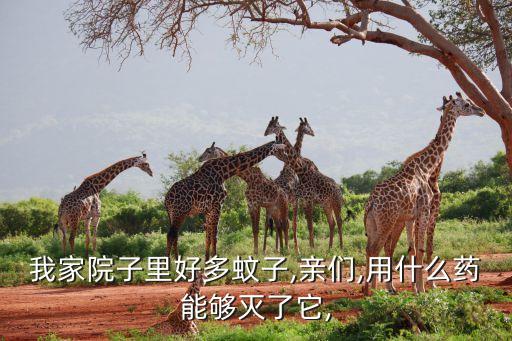 什么農藥掛果園可以減蚊蟲